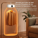Secador eléctrico portátil con diseño plegable